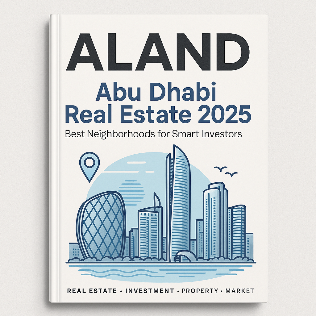 ALAND Magazine Cover – Abu Dhabi Real Estate 2025